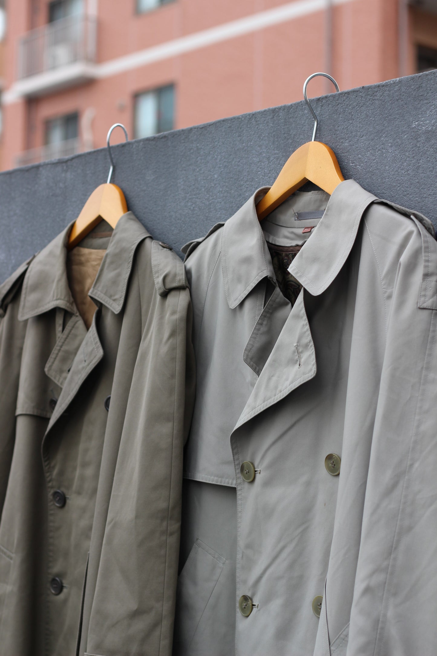 Men's trench & balmacaan long coat x5点