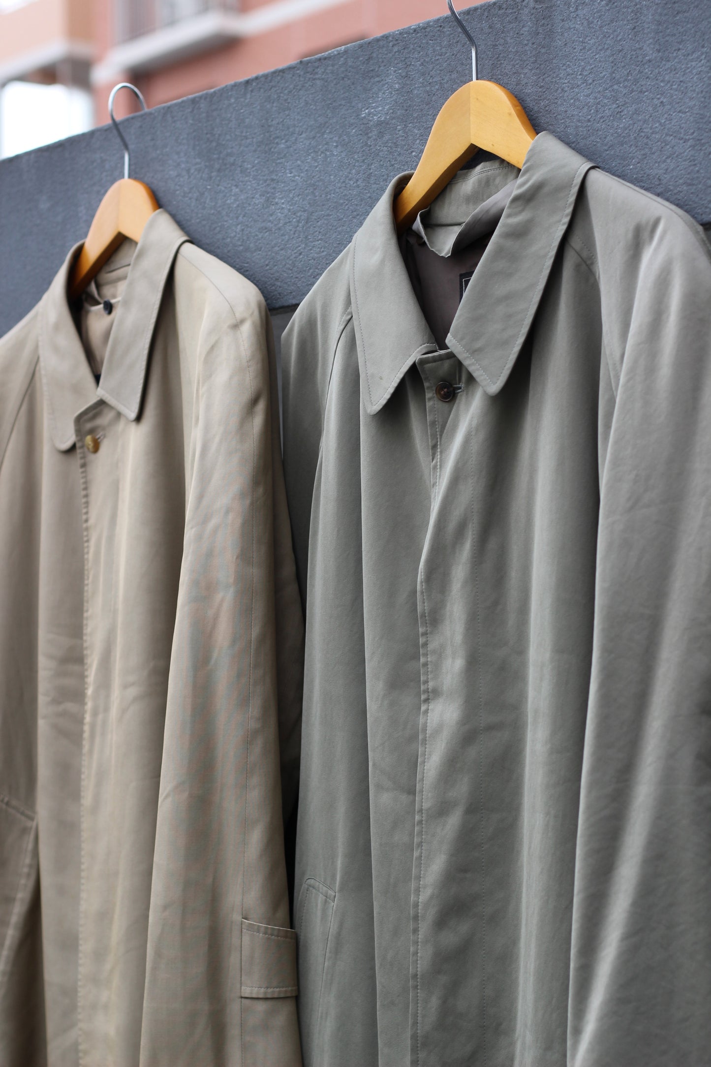 Men's trench & balmacaan long coat x5点