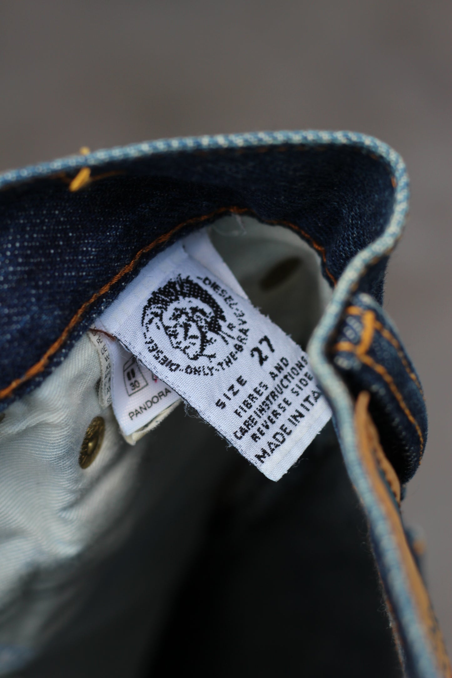 Men's Y2K Style Made in Italy Diesel Denim Pants x2点