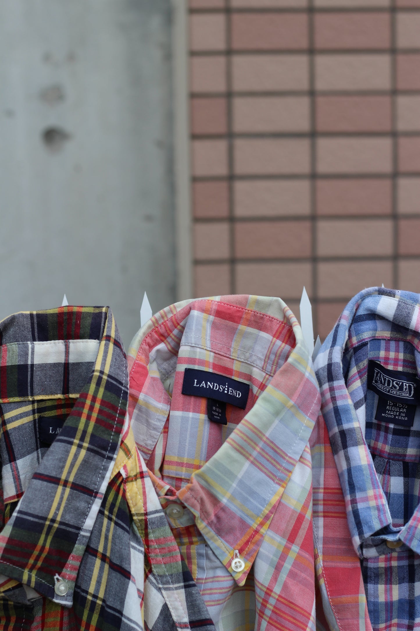 Old LANDS'END Men's Short Sleeve Shirt x7点