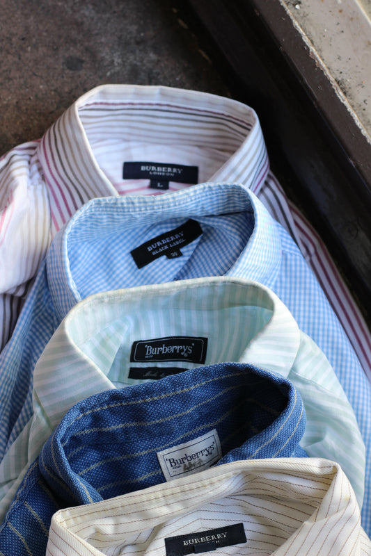Men's Burberry Long Sleeve Shirt x6点