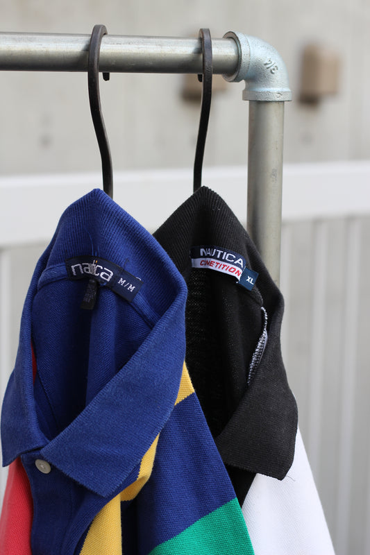90's NAUTICA Short Sleeve Polo Shirt x2点