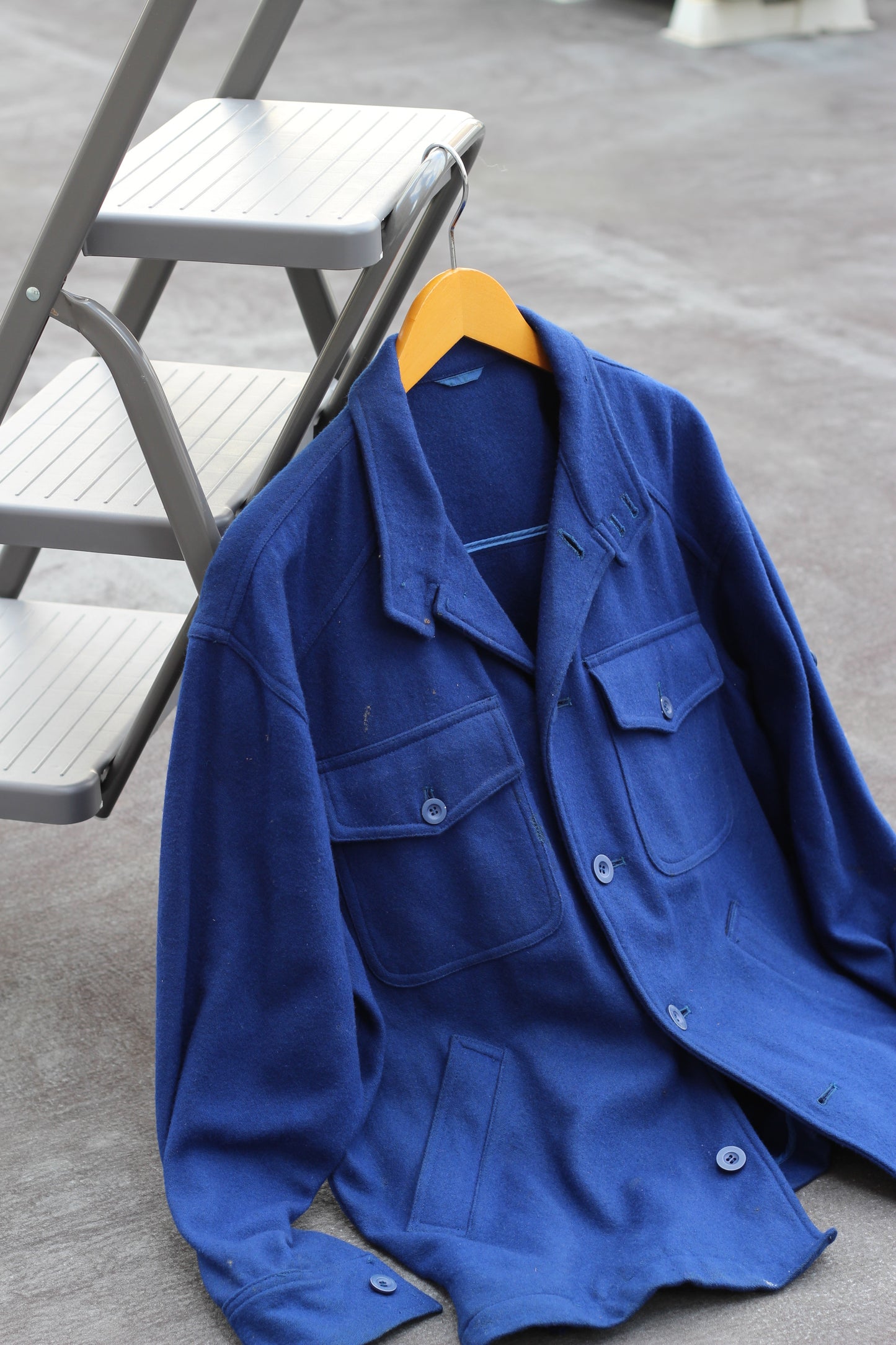 Men's Vintage Heavy Wool Jacket x3点