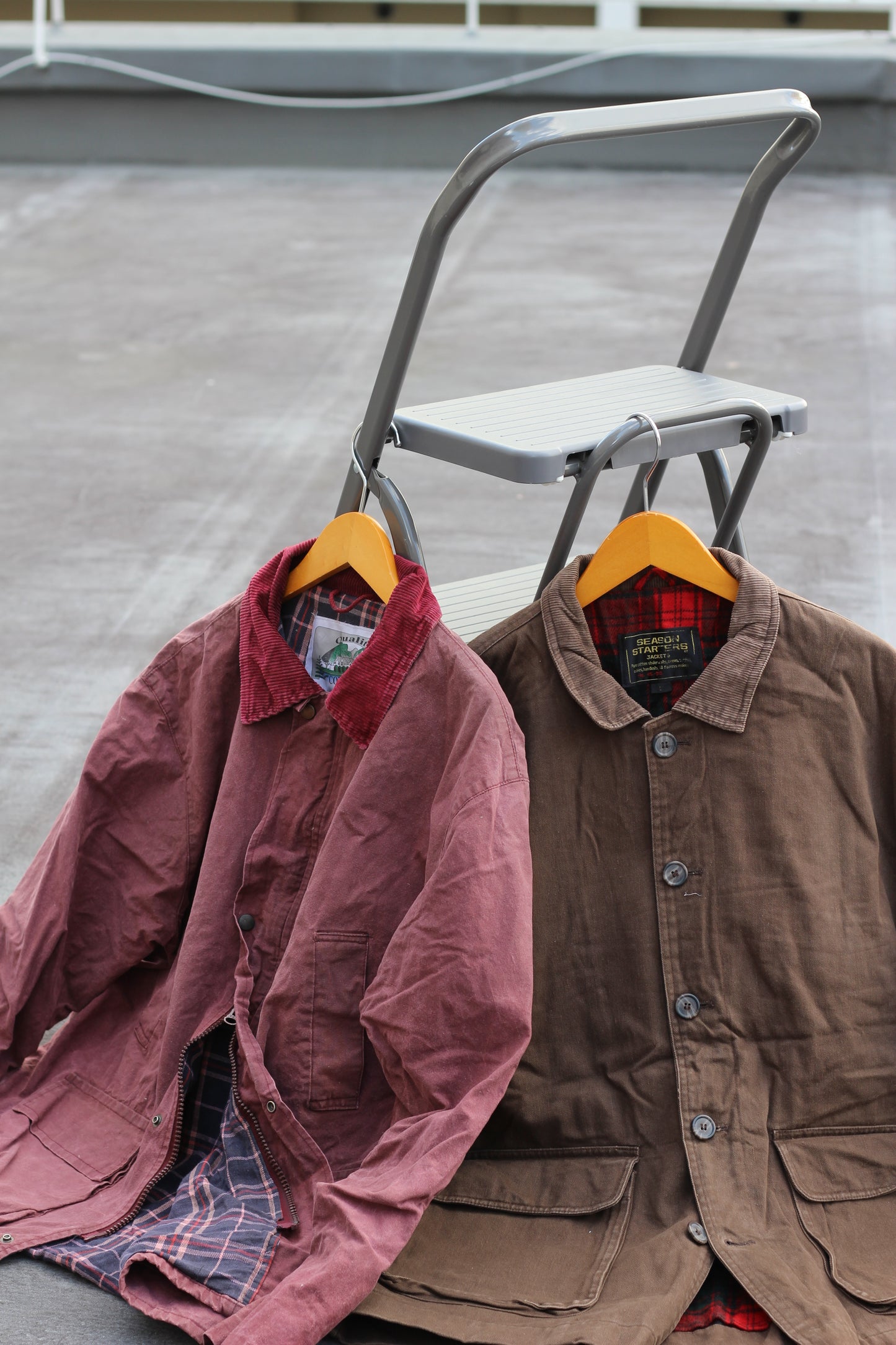 Men's Vintage Hunting-Style Jacket x4点