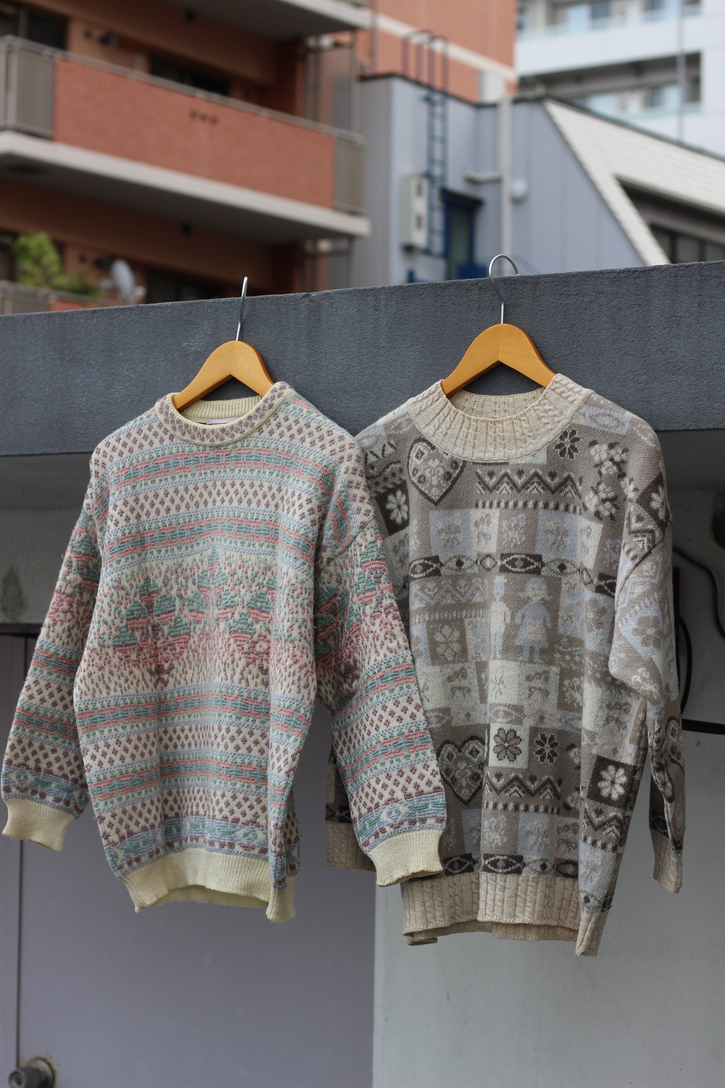 Men's design knit sweater x5点