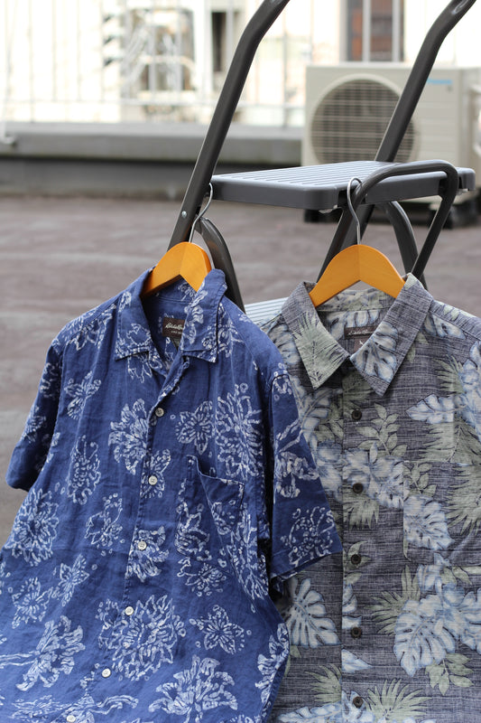 Eddie Bauer Aloha Shirt x2点