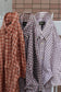 Old Eddie Bauer Check Short Sleeve Shirt x9点