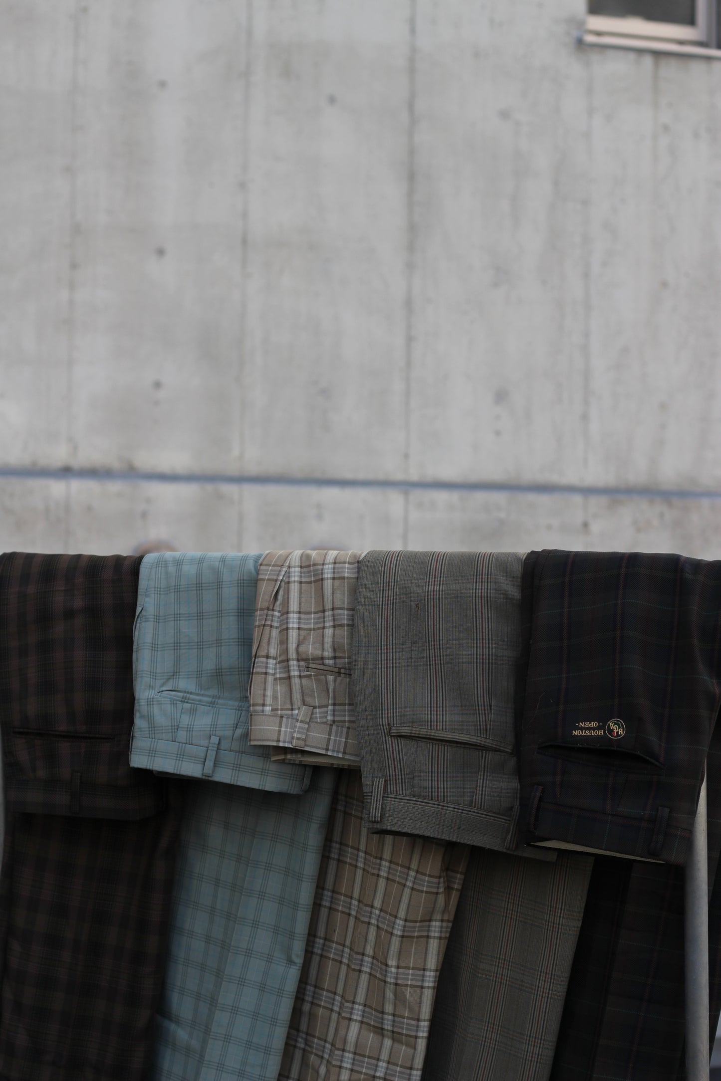 Men's Check Design Slacks x7点
