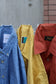 Men's Vintage Linen Blend Short Sleeve Shirt x8点