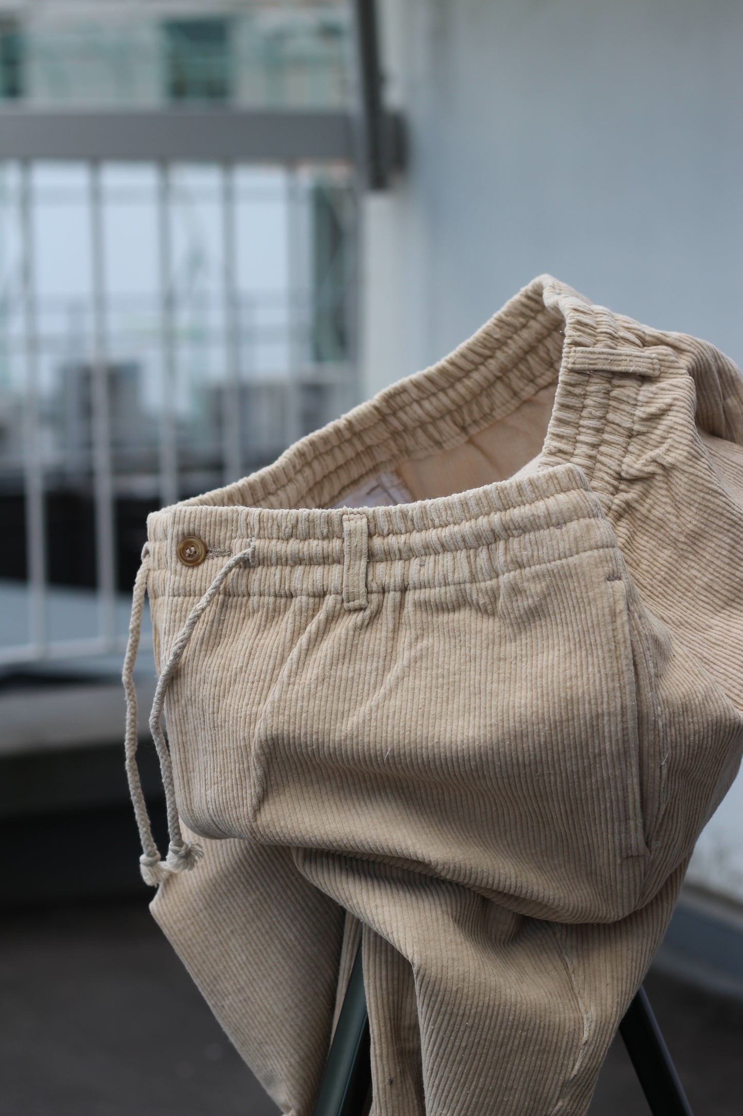 Men's Off-White Corduroy Bottoms x3点