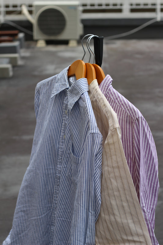 Men's Linen Blend Long Sleeve Shirt x4点