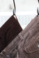 Men's Brown Corduroy Wide Leg Bottoms x4点