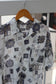 Men's White Design Open Collar Short Sleeve Shirt x14点