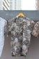 Men's Paisley Design Open Collar Short Sleeve Shirt x3点