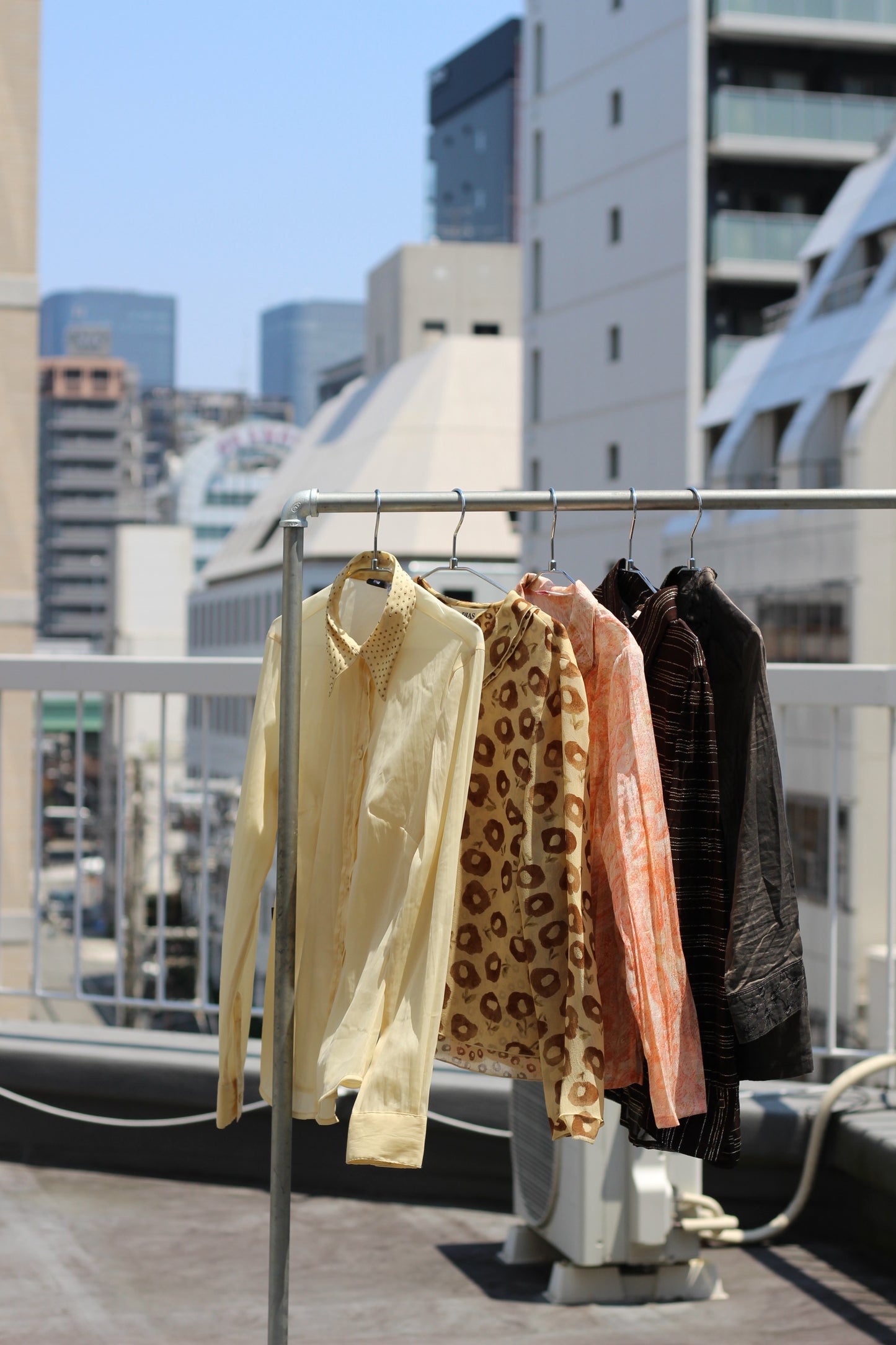 Vintage Sheer Design Long Sleeve Blouse x8点