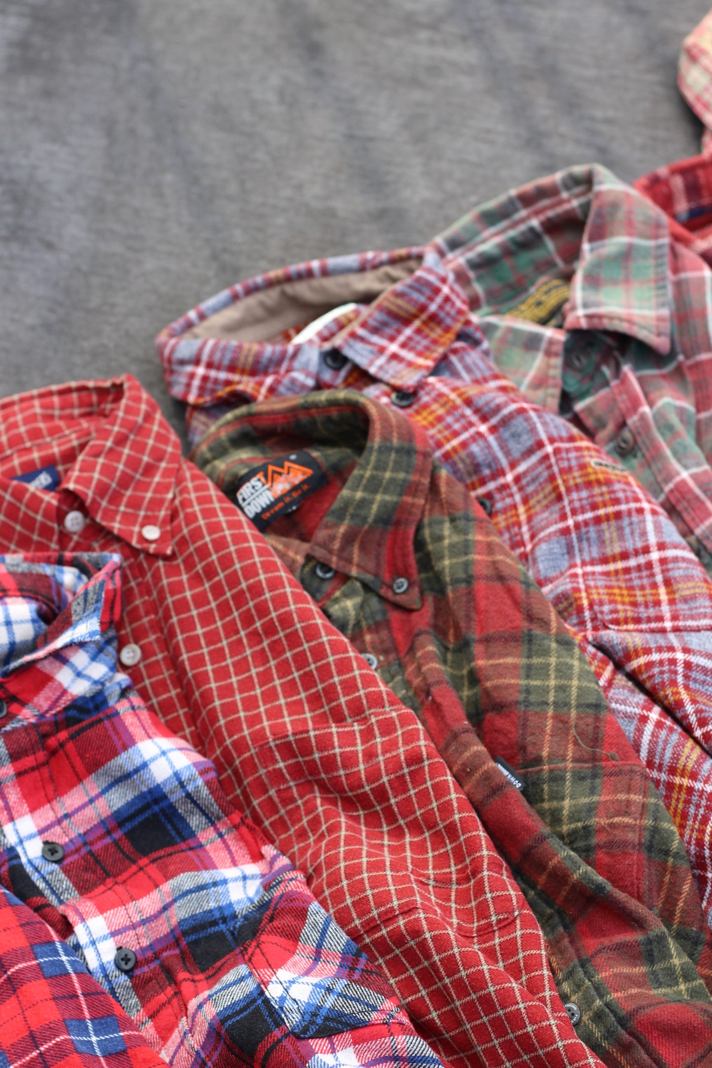 Men's Buffalo check wool shirt x9点