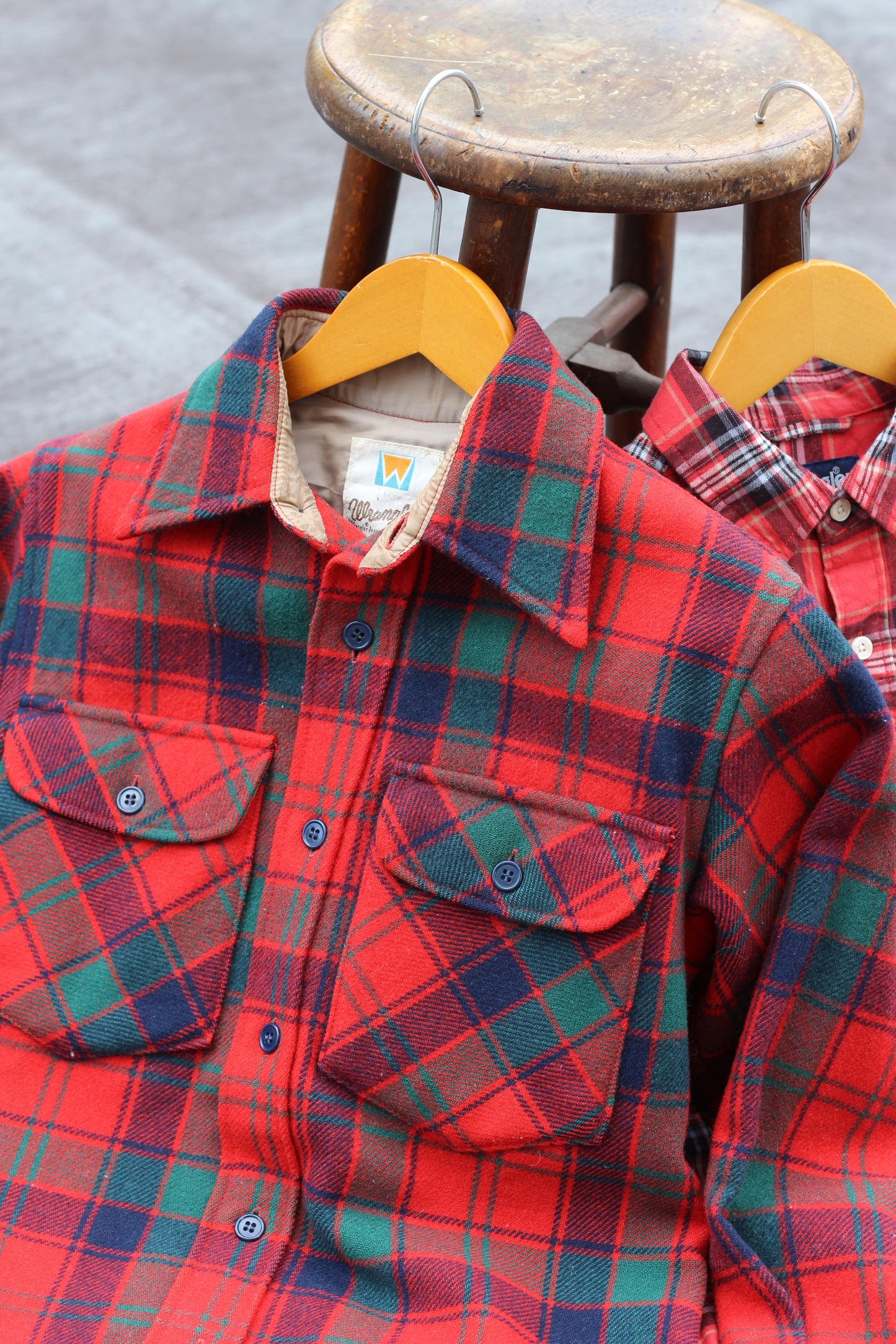 90's Wrangler Long Sleeve Shirt x3点