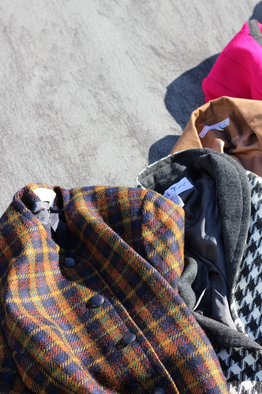 Made in France & USA ladies vintage design jacket x6点