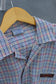 Men's Design Check Open Collar Short Sleeve Shirt x5点