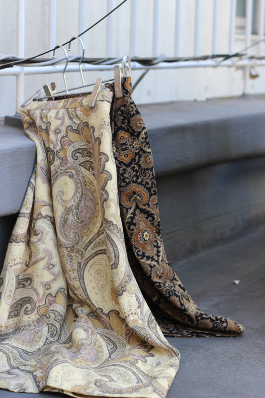 Aquascutum Paisley Skirt x2点