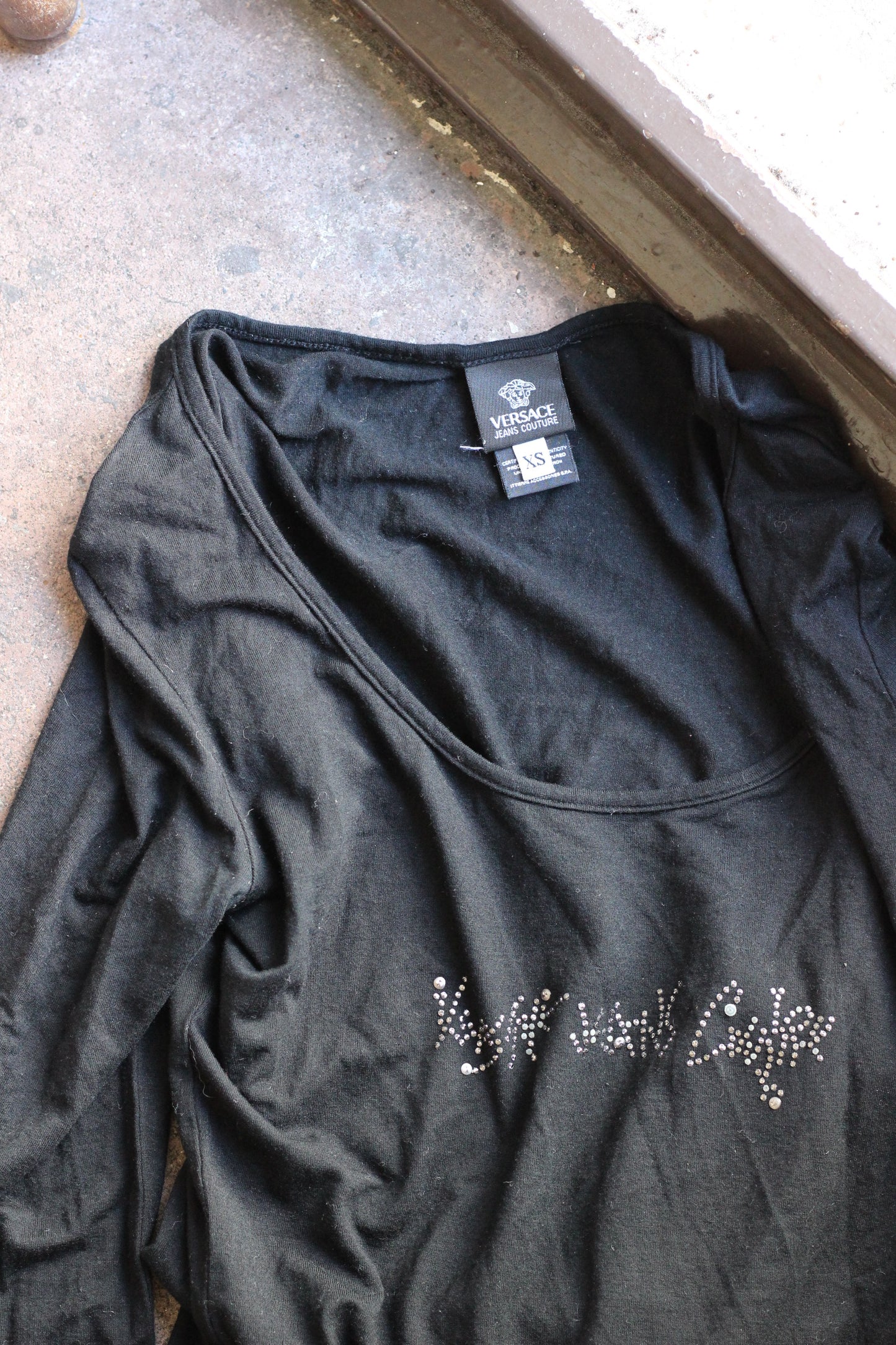 Y2K style Versace Tops Items x3点