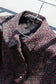 Vintage Shirring & jacquard Blouse Jacket x3点