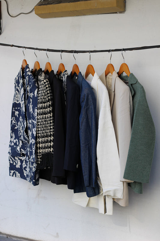 Made in ITALY vintage ladies design jacket x8点
