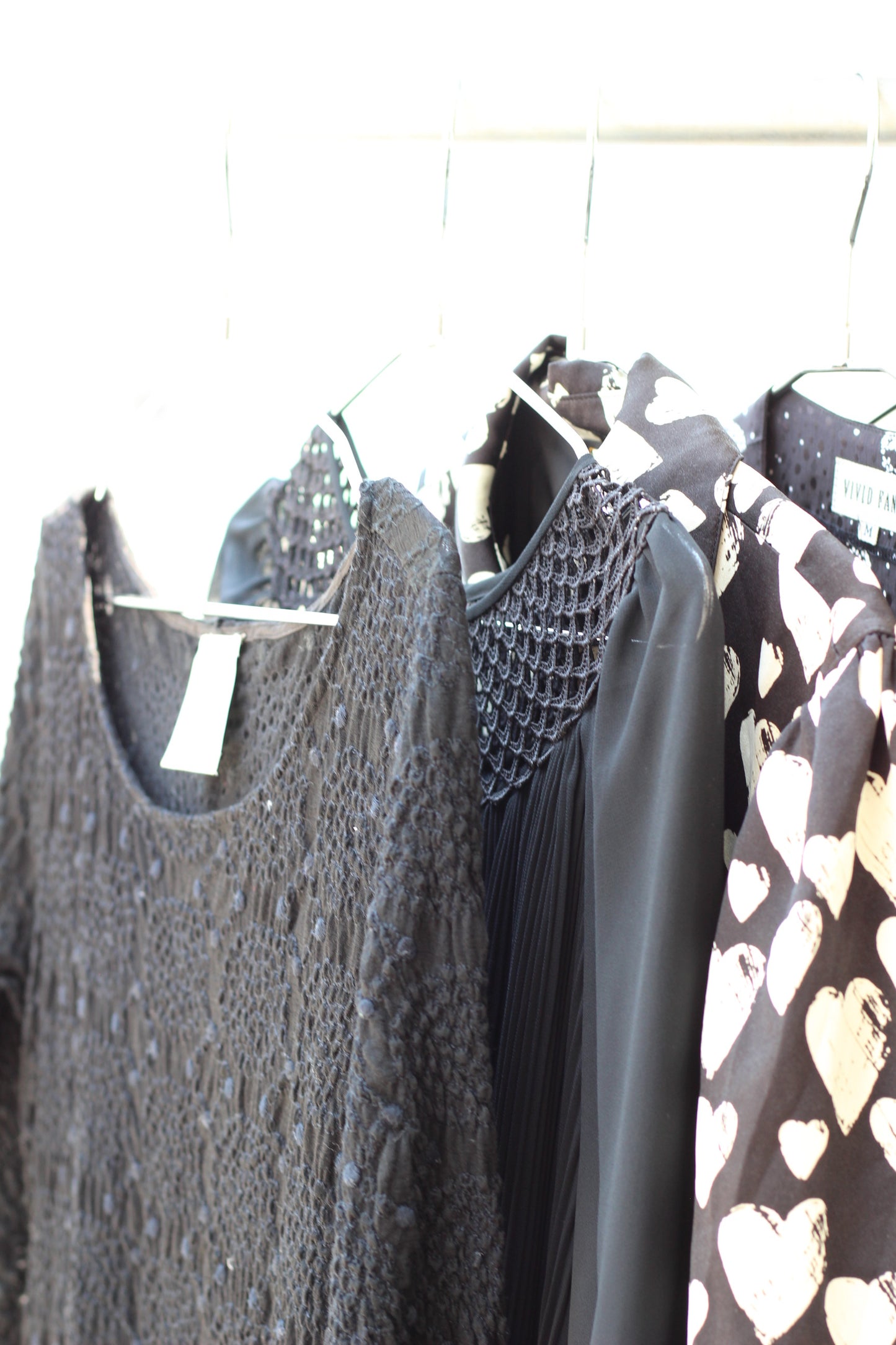 Vintage Black Design Long Sleeve One-Piece x10点