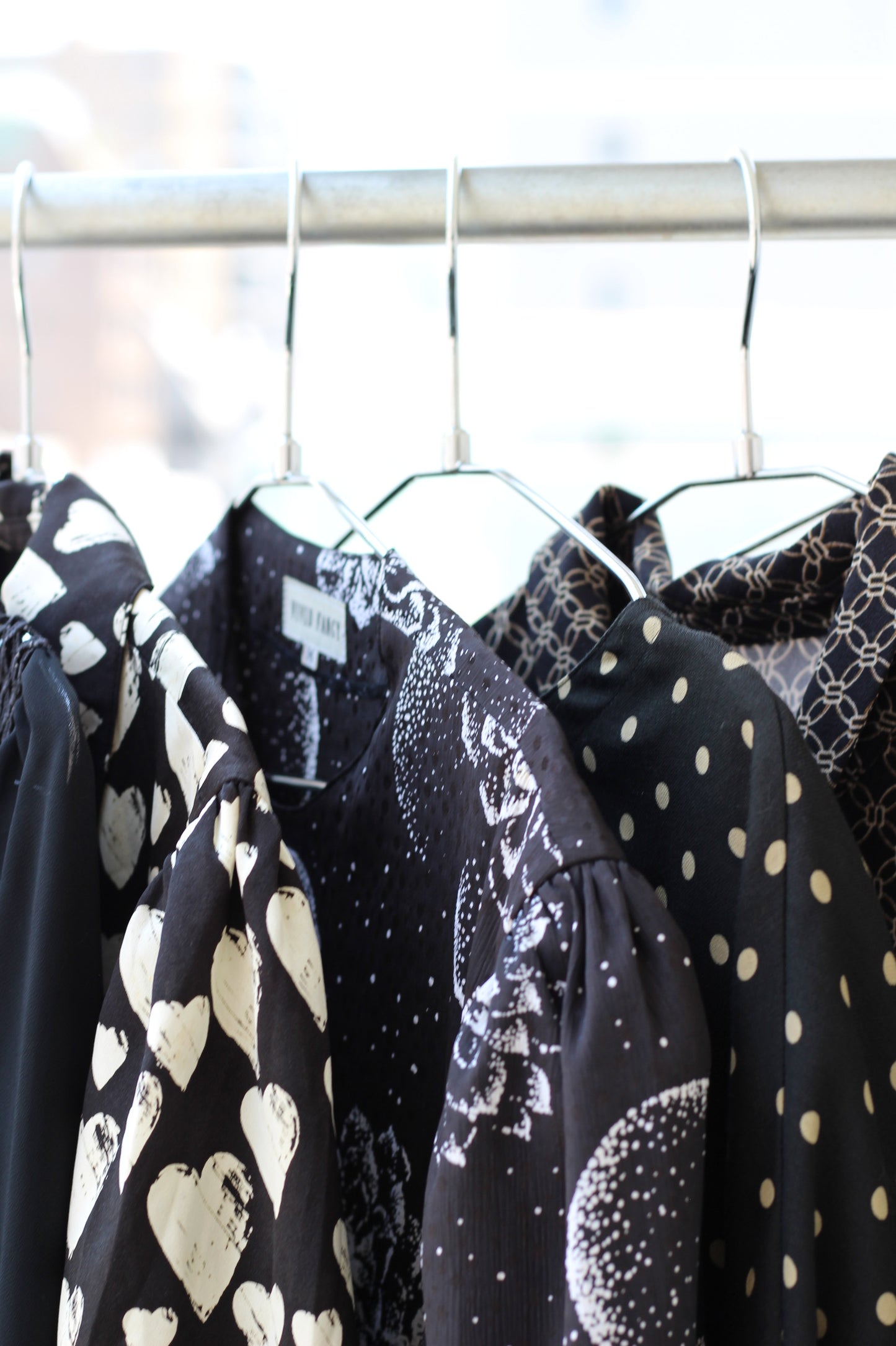 Vintage Black Design Long Sleeve One-Piece x10点