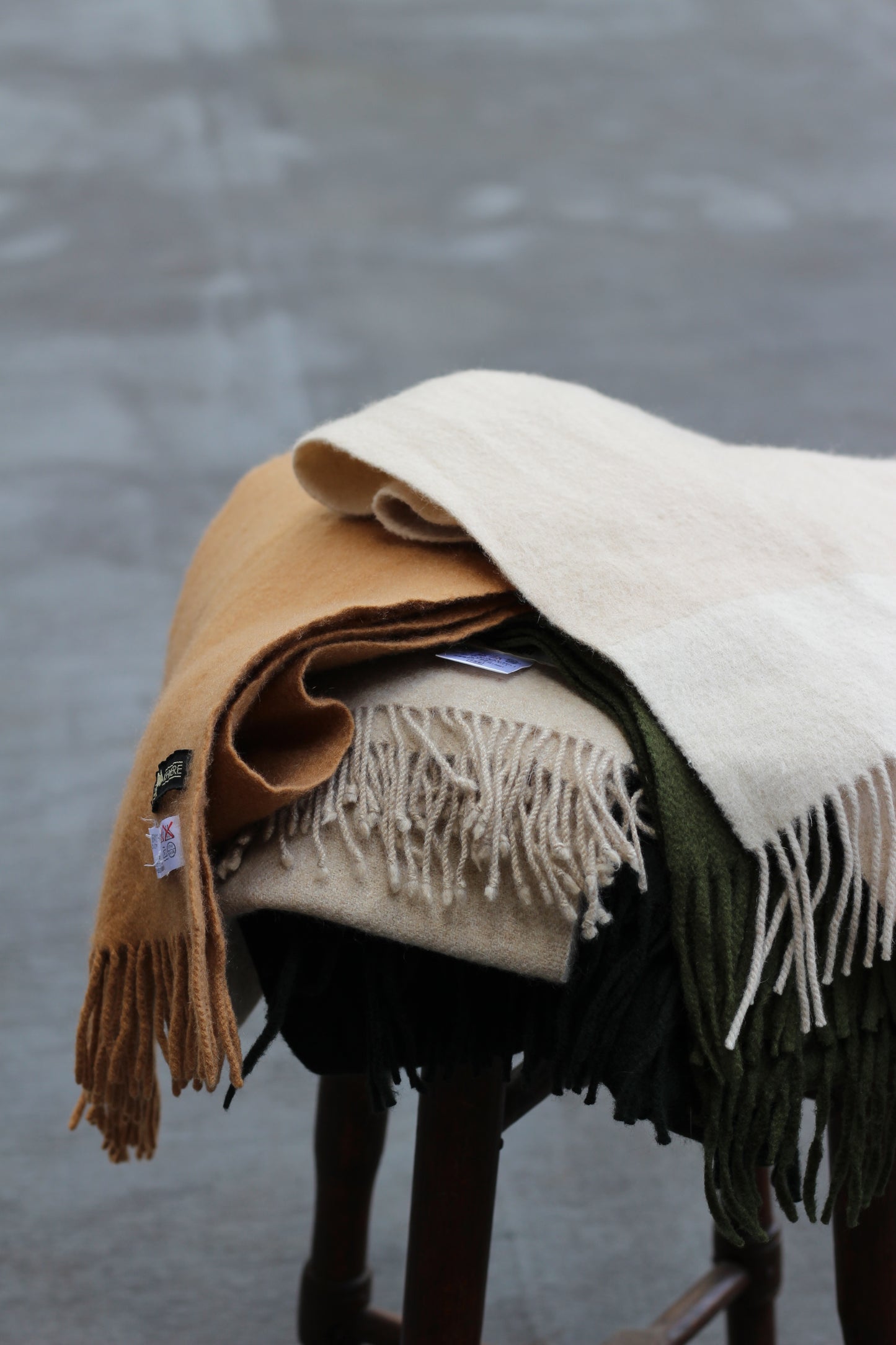 100% Cashmere muffler x5点