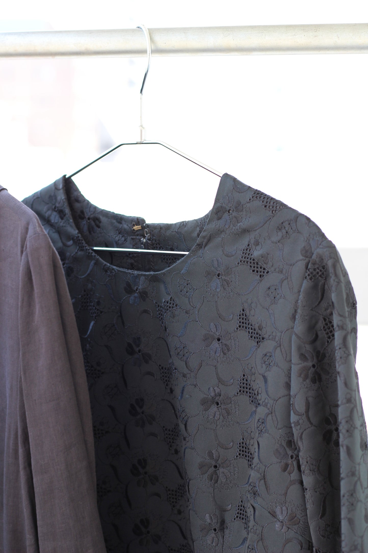 Vintage Black Design Long Sleeve One-Piece x10点
