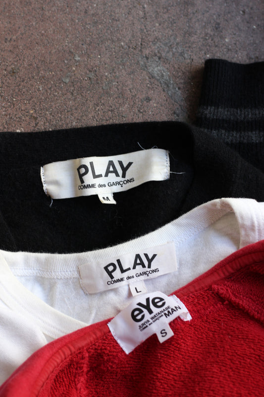 Junya Watanabe Comme des Garçons & Play Comme des Garçons x3点