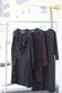 Vintage Black Design Long Sleeve One-Piece x10点