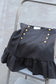 Import Vintage Black skirt x6点