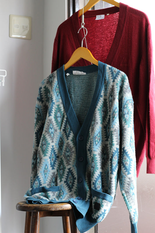 Men's Made In Italy Vintage Cardigan x2点