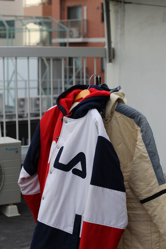 Old Reebok & Fila Heavy Outerwear x2点