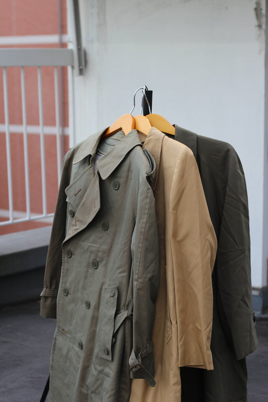 Men's Trench Coats & Balcamen Coats x3点