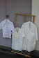 Vintage White Short Sleeve Shirt Blouse x9点