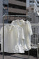 Vintage White Short Sleeve Shirt Blouse x9点