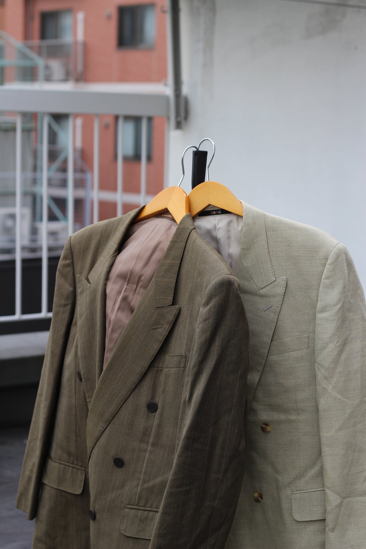 Men's High-Grade Double-Breasted Tailored Jacket x2点