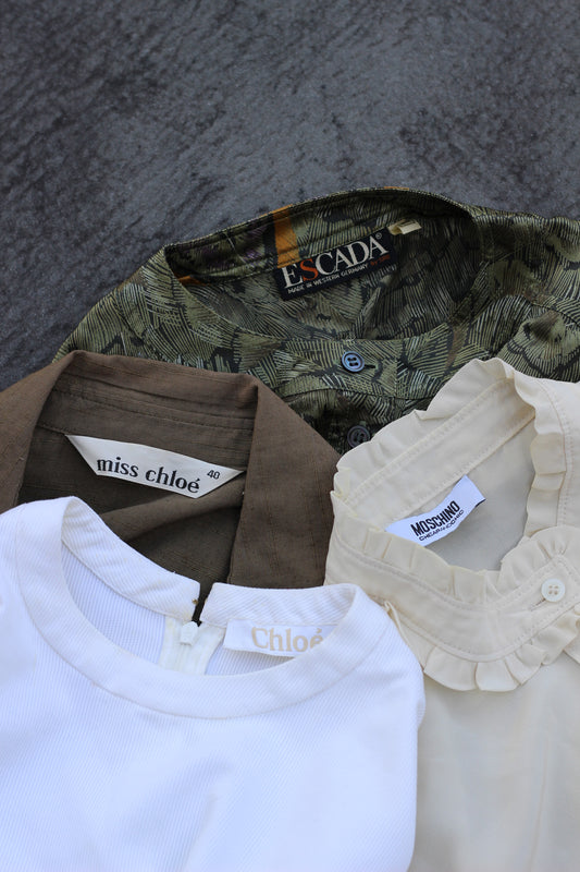 Ladies luxury brand shirt x4点