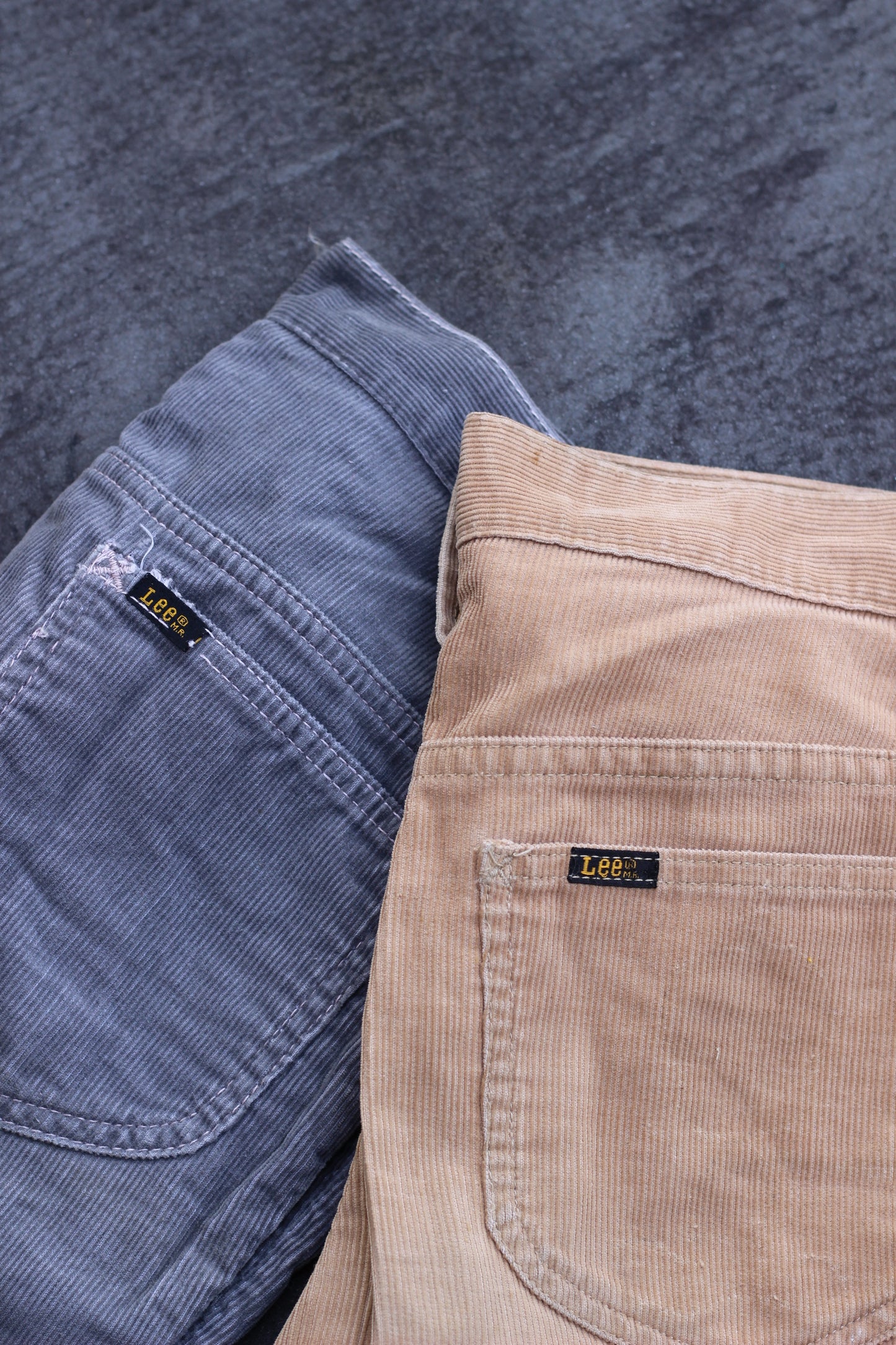 80's vintage Lee corduroy bottoms x2点