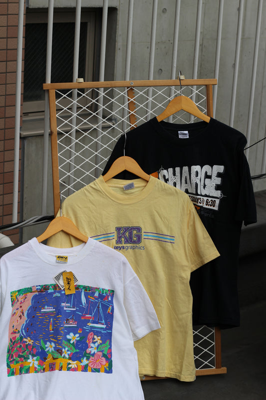 Made In Australia & Haiti Print T-Shirt x5点