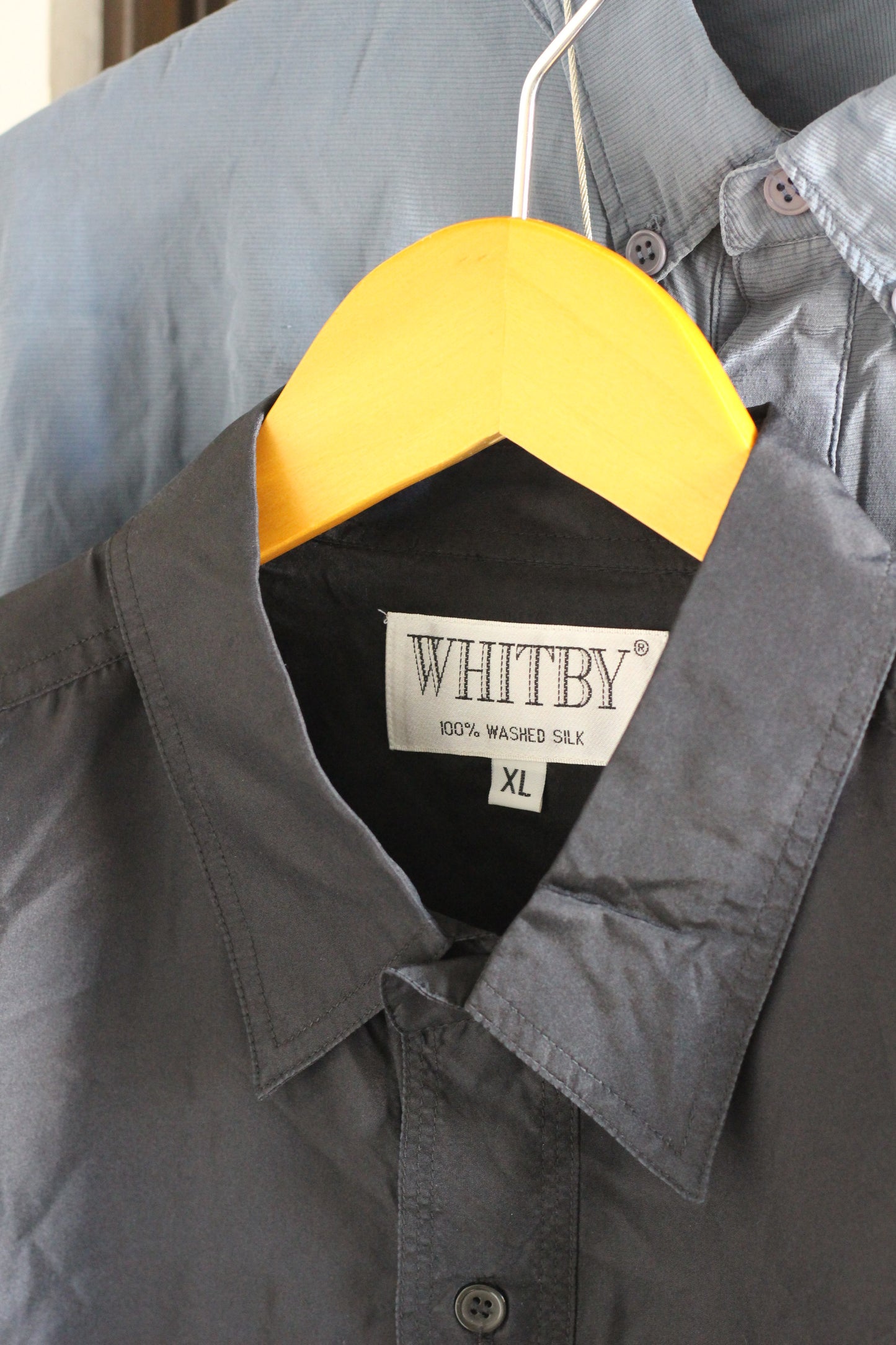 Men's 100% Silk Long Sleeve Shirt x5点
