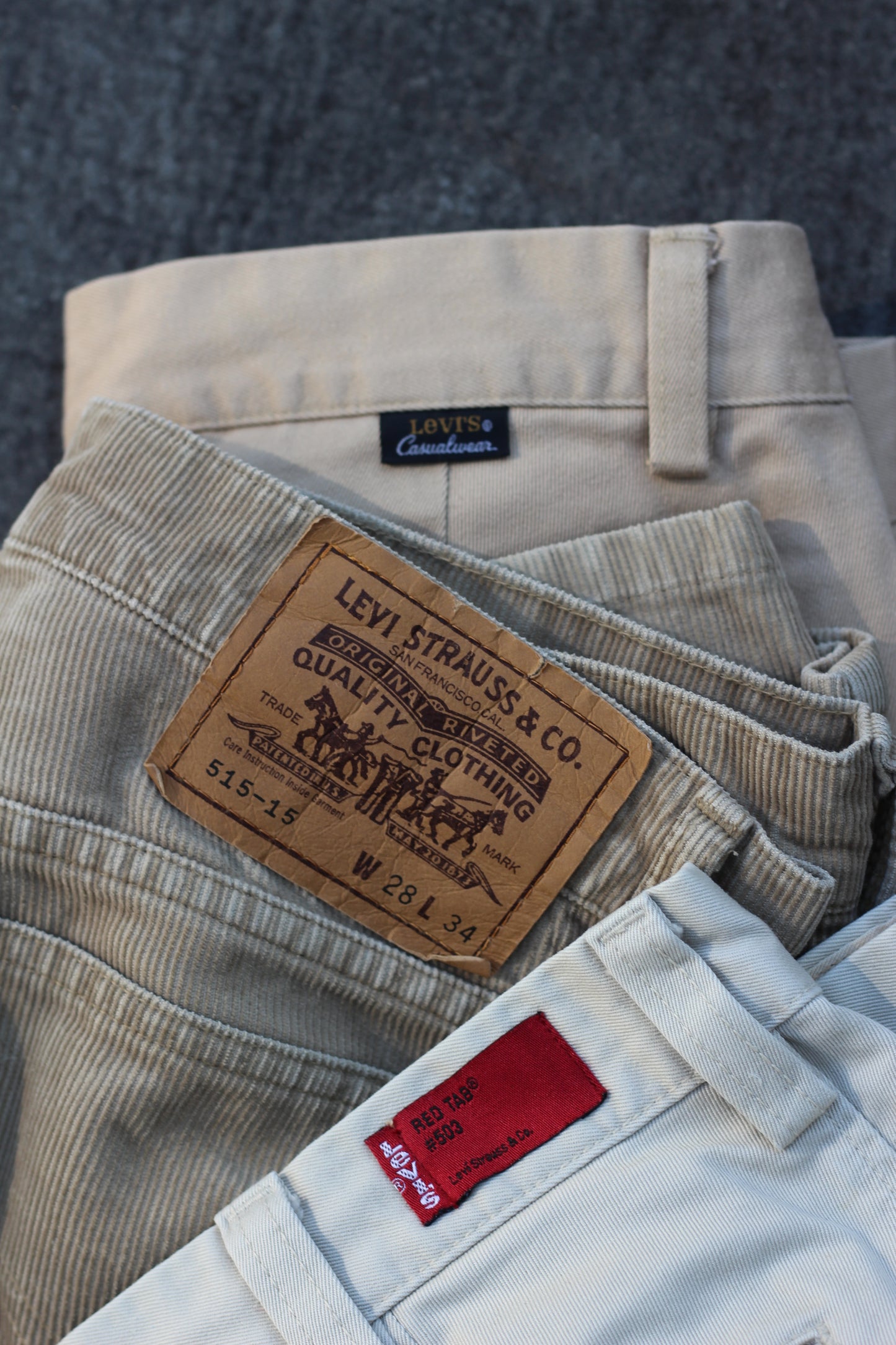 Levi's Bottoms x3点