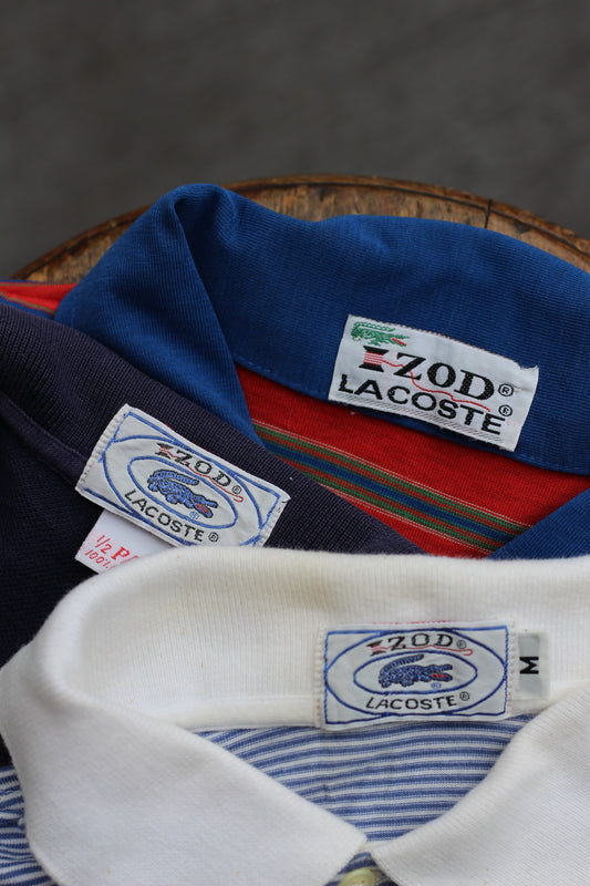 70-80's IZOD Lacoste Polo Shirt x3点