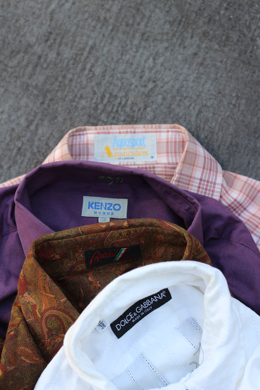 Men's Brand Long-Sleeved Shirts x5点