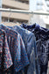 Vintage Blue Design Short Sleeve One-Piece x10点