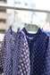 Vintage Blue Design Short Sleeve One-Piece x10点