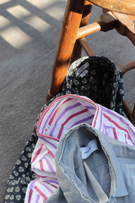 Men's Imported Vintage Long Sleeve Shirt x3点